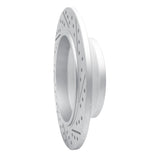 Dynamic Friction 2013-2015 Land Rover Lr2 Rear Left Drilled & Slotted Geoperformance Rotor by Dynamic Friction Company 830-11024L