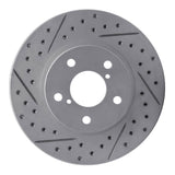 R1 Concepts 1990-2001 Subaru Impreza Front Right Drilled & Slotted Geoperformance Rotor by R1 Concepts 830-13007R