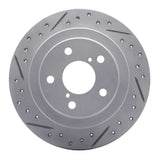 R1 Concepts 1990-2008 Saab 9-2X Rear Left Drilled & Slotted Geoperformance Rotor by R1 Concepts 830-13008L