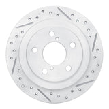 R1 Concepts 1990-2008 Saab 9-2X Rear Right Drilled & Slotted Geoperformance Rotor by R1 Concepts 830-13008R
