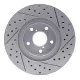 R1 Concepts 1990-2016 Saab 9-2X Front Left Drilled & Slotted Geoperformance Rotor by R1 Concepts 830-13009L