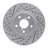 R1 Concepts 1990-2016 Saab 9-2X Front Left Drilled & Slotted Geoperformance Rotor by R1 Concepts 830-13009L