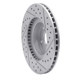 R1 Concepts 1990-2016 Saab 9-2X Front Left Drilled & Slotted Geoperformance Rotor by R1 Concepts 830-13009L