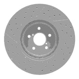 Dynamic Friction 2005-2018 Subaru Forester Front Right Drilled & Slotted Geoperformance Rotor by Dynamic Friction Company 830-13018R