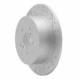 Dynamic Friction 2005-2009 Subaru Outback Rear Right Drilled & Slotted Geoperformance Rotor by Dynamic Friction Company 830-13020R
