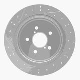 Dynamic Friction 2005-2009 Subaru Outback Rear Right Drilled & Slotted Geoperformance Rotor by Dynamic Friction Company 830-13020R