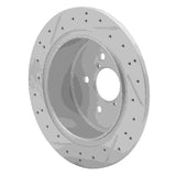 Dynamic Friction 2005-2009 Subaru Outback Rear Right Drilled & Slotted Geoperformance Rotor by Dynamic Friction Company 830-13020R