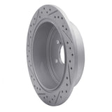 Dynamic Friction 2008-2015 Subaru Outback Rear Right Drilled & Slotted Geoperformance Rotor by Dynamic Friction Company 830-13021R