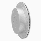 Dynamic Friction 2010-2025 Scion Fr-S Rear Right Drilled & Slotted Geoperformance Rotor by Dynamic Friction Company 830-13023R