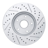 Dynamic Friction 2015-2019 Subaru Legacy Front Left Drilled & Slotted Geoperformance Rotor by Dynamic Friction Company 830-13026L