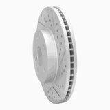 Dynamic Friction 2015-2019 Subaru Legacy Front Right Drilled & Slotted Geoperformance Rotor by Dynamic Friction Company 830-13026R