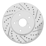 Dynamic Friction 2015-2019 Subaru Legacy Front Right Drilled & Slotted Geoperformance Rotor by Dynamic Friction Company 830-13026R