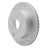 Dynamic Friction 2014-2018 Subaru Forester Rear Right Drilled & Slotted Geoperformance Rotor by Dynamic Friction Company 830-13027R