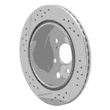 Dynamic Friction 2014-2018 Subaru Forester Rear Right Drilled & Slotted Geoperformance Rotor by Dynamic Friction Company 830-13027R