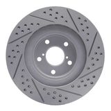 R1 Concepts 2001-2008 Saab 9-2X Front Left Drilled & Slotted Geoperformance Rotor by R1 Concepts 830-13033L