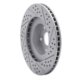 R1 Concepts 2001-2008 Saab 9-2X Front Left Drilled & Slotted Geoperformance Rotor by R1 Concepts 830-13033L