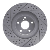 R1 Concepts 2001-2008 Saab 9-2X Front Right Drilled & Slotted Geoperformance Rotor by R1 Concepts 830-13033R