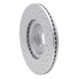 Dynamic Friction 2004-2025 Scion Fr-S Front Right Drilled & Slotted Geoperformance Rotor by Dynamic Friction Company 830-13034R