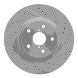 Dynamic Friction 2006-2021 Subaru Outback Front Right Drilled & Slotted Geoperformance Rotor by Dynamic Friction Company 830-13035R