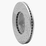 Dynamic Friction 2006-2021 Subaru Outback Front Right Drilled & Slotted Geoperformance Rotor by Dynamic Friction Company 830-13035R