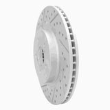 Dynamic Friction 2017-2023 Subaru Crosstrek Front Left Drilled & Slotted Geoperformance Rotor by Dynamic Friction Company 830-13037L
