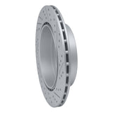 Dynamic Friction 2017-2025 Subaru Brz Rear Left Drilled & Slotted Geoperformance Rotor by Dynamic Friction Company 830-13040L