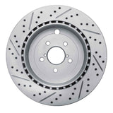 Dynamic Friction 2017-2025 Subaru Brz Rear Right Drilled & Slotted Geoperformance Rotor by Dynamic Friction Company 830-13040R