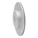 Dynamic Friction 2019-2025 Subaru Ascent Rear Right Drilled & Slotted Geoperformance Rotor by Dynamic Friction Company 830-13044R