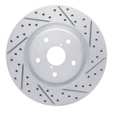 Dynamic Friction 2020-2025 Subaru Forester Front Right Drilled & Slotted Geoperformance Rotor by Dynamic Friction Company 830-13049R