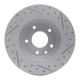 R1 Concepts 1995-2006 Jaguar Xk8 Rear Left Drilled & Slotted Geoperformance Rotor by R1 Concepts 830-20009L
