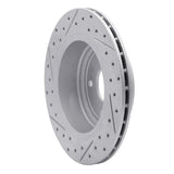 R1 Concepts 1995-2006 Jaguar Xjr Rear Right Drilled & Slotted Geoperformance Rotor by R1 Concepts 830-20009R