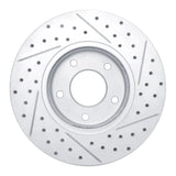 R1 Concepts 1997-2003 Jaguar Vanden Plas Front Left Drilled & Slotted Geoperformance Rotor by R1 Concepts 830-20010L