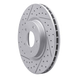 R1 Concepts 1998-2006 Jaguar Xk8 Front Left Drilled & Slotted Geoperformance Rotor by R1 Concepts 830-20011L