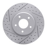 R1 Concepts 1998-2006 Jaguar Xk8 Front Left Drilled & Slotted Geoperformance Rotor by R1 Concepts 830-20011L