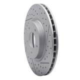 R1 Concepts 1998-2006 Jaguar Xkr Front Right Drilled & Slotted Geoperformance Rotor by R1 Concepts 830-20011R