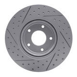 R1 Concepts 1998-2006 Jaguar Xkr Front Right Drilled & Slotted Geoperformance Rotor by R1 Concepts 830-20011R