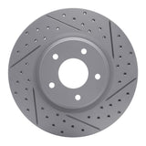 R1 Concepts 1998-2006 Jaguar Xkr Front Right Drilled & Slotted Geoperformance Rotor by R1 Concepts 830-20011R