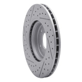 R1 Concepts 1998-2006 Jaguar Xkr Front Right Drilled & Slotted Geoperformance Rotor by R1 Concepts 830-20011R