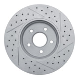 R1 Concepts 2001-2008 Ford Mondeo (Mexico) Front Left Drilled & Slotted Geoperformance Rotor by R1 Concepts 830-20012L