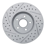 R1 Concepts 2001-2008 Ford Mondeo (Mexico) Front Right Drilled & Slotted Geoperformance Rotor by R1 Concepts 830-20012R