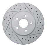 R1 Concepts 2001-2008 Ford Mondeo (Mexico) Front Right Drilled & Slotted Geoperformance Rotor by R1 Concepts 830-20012R