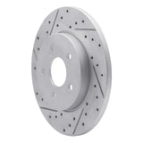 R1 Concepts 2001-2008 Ford Mondeo (Mexico) Rear Left Drilled & Slotted Geoperformance Rotor by R1 Concepts 830-20013L