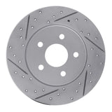 R1 Concepts 2001-2008 Ford Mondeo (Mexico) Rear Right Drilled & Slotted Geoperformance Rotor by R1 Concepts 830-20013R