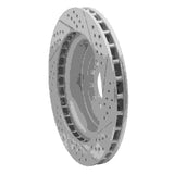 Dynamic Friction 2003-2005 Jaguar Super V8 Front Left Drilled & Slotted Geoperformance Rotor by Dynamic Friction Company 830-20014L