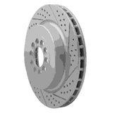 Dynamic Friction 2003-2005 Jaguar Xjr Front Right Drilled & Slotted Geoperformance Rotor by Dynamic Friction Company 830-20014R
