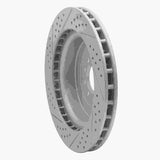 Dynamic Friction 2003-2005 Jaguar Xjr Front Right Drilled & Slotted Geoperformance Rotor by Dynamic Friction Company 830-20014R