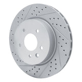 R1 Concepts 2000-2006 Jaguar Xjr Rear Left Drilled & Slotted Geoperformance Rotor by R1 Concepts 830-20017L