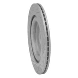 Dynamic Friction 2006-2015 Jaguar Super V8 Rear Right Drilled & Slotted Geoperformance Rotor by Dynamic Friction Company 830-20018R