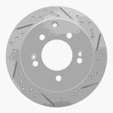 Dynamic Friction 2010-2013 Kia Soul Rear Right Drilled & Slotted Geoperformance Rotor by Dynamic Friction Company 830-21013R