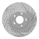 Dynamic Friction 2015-2020 Kia Sorento Front Right Drilled & Slotted Geoperformance Rotor by Dynamic Friction Company 830-21030R